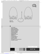 THOMSON WSP 740 Bedienungsanleitung