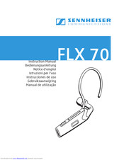 Sennheiser FLX 70 Bedienungsanleitung