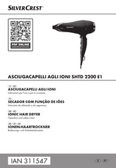 Silvercrest SHTD 2200 E1 Bedienungs- Und Sicherheitshinweise