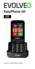 Evolveo EasyPhone AD Bedienungsanleitung