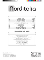 Norditalia Calor Standard Gebrauchsanweisungsheft