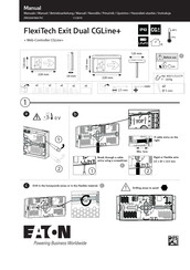 Eaton FlexiTech Exit Dual CGLine+ Betriebsanleitung