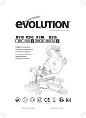 Evolution R210SMS-300 Originalbetriebsanleitung