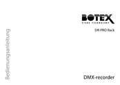 Botex Dr-Pro Rack Bedienungsanleitung