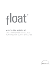 humanscale FLOAT Montageanleitung