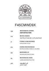 Bertazzoni F45CMWD9X Bedienungsanleitung