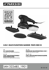 Parkside PMFS 200 C3 Originalbetriebsanleitung