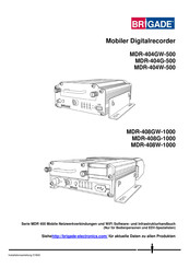 Brigade Electronics MDR-408GW-1000 Handbuch