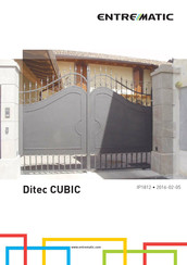 Entrematic Ditec CUBIC Technisches Handbuch