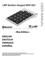 lmp NexGen WKP-803 Handbuch