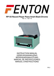 Fenton RP135 Bedienungsanleitung