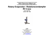 IKA RV 3 eco Servicehandbuch