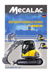 MECALAC 8 MCR Reparaturanleitung