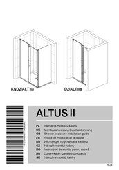 ALTUS KND2/ALTIIa-80x110-120 Montageanweisung