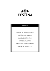 Festina IFM6P89 Betriebsanleitung