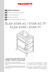 Palazzetti Elsa Star AC Produkthandbuch