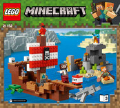 LEGO MINECRAFT 21152 Bedienungsanleitung