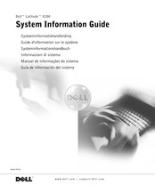 Dell Latitude X200 Systeminformationshandbuch