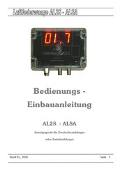 Larch ALSA Bedienungs- & Einbauanleitung