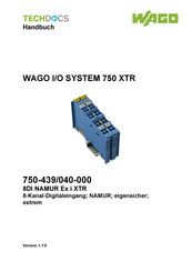 WAGO 750-439/040-000 Handbuch