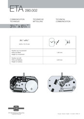 eta 280.002 Technische Mitteilung