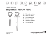 Endress+Hauser Soliphant II FTM31 Handbuch
