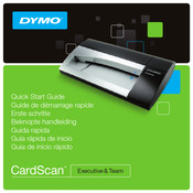 Dymo CardScan Executive Erste Schritte
