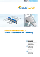 Schöck Isokorb EC2 Technische Information