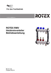 Rotex RMV Betriebsanleitung
