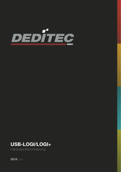 Deditec USB-LOGI+ Serie Hardware-Beschreibung