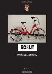 BuyTricycle Scout Serie Montageanleitung
