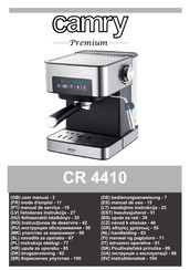 Camry Premium CR 4410 Bedienungsanweisung