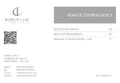 DOMUS LINE RC3 Installationshandbuch