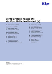 Dräger VentStar Helix heated Gebrauchsanweisung