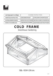 Palram Cold Frame Single Aufbauanweisungen
