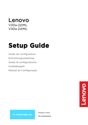 Lenovo V30a-24IML Einrichtungsanleitung