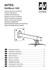 Avtek WallMount 1200 Gebrauchsanweisung