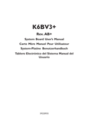 DFI K6BV3+ Benutzerhandbuch