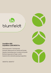 Blumfeldt Liquidflow 800 Handbuch