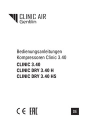 GENTILIN CLINIC DRY 3.40 HS Bedienungsanleitungen