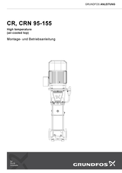 Grundfos CRN 95 Montage- Und Betriebsanleitung