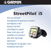 Garmin StreetPilot i5 Erste Schritte