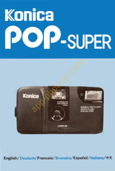 Konica POP-Super Bedienungsanleitung