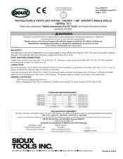 Sioux Tools 1AM1151B Anweisungen Und Teileliste
