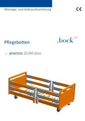 .bock practico 25/80 plus Montage- Und Gebrauchsanleitung