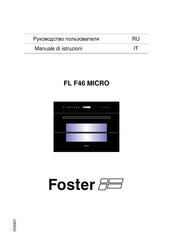 Foster FL F46 MICRO Bedienungsanweisung