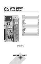 Mettler Toledo DCC1000e Handbuch