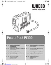 Waeco PowerPack PC100 Bedienungsanleitung