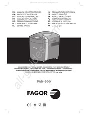 Fagor PAN-900 Gebrauchsanweisung