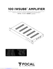 Focal 100 IWSUB8 Gebrauchsanleitung